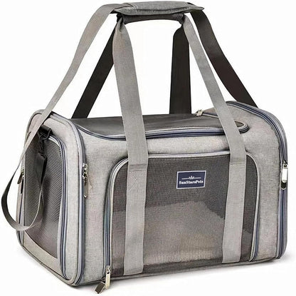 ペットキャリー 折りたたみ 猫 小型犬用｜7kg対応・キャリーバッグ・通院・避難・旅行｜SunStarsPets