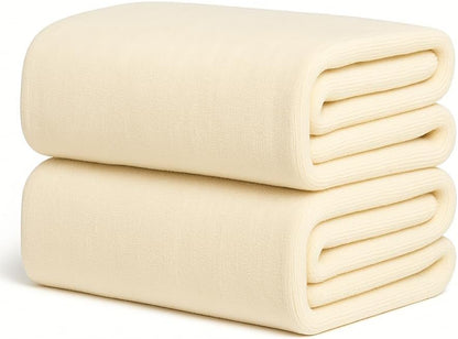 SunStarsPets ペットタオル｜犬・猫用 超吸水マイクロファイバータオル（大判140×70cm／厚手・超ソフト・グレー）体拭きに最適