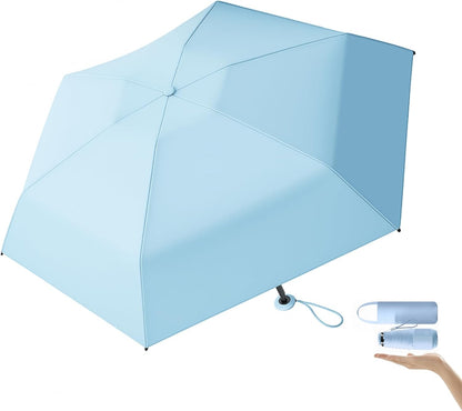 【Sun&Stars】日傘 折りたたみ傘 超軽量210g 完全遮光 UVカット率99.9% UPF50+ 晴雨兼用 撥水 コンパクト 携帯便利 収納ポーチ付き メンズ レディース