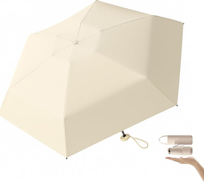 【Sun&Stars】日傘 折りたたみ傘 超軽量210g 完全遮光 UVカット率99.9% UPF50+ 晴雨兼用 撥水 コンパクト 携帯便利 収納ポーチ付き メンズ レディース