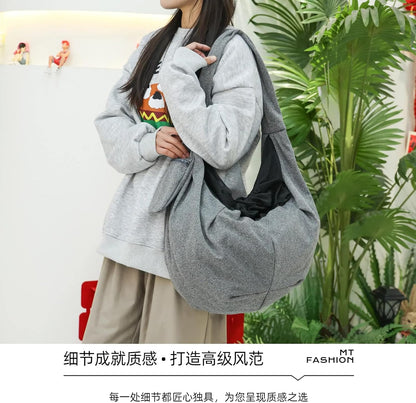 SunStarsPets ペットスリング 抱っこ紐タイプ｜小型犬・猫用（通気メッシュ・飛び出し防止・10kg対応）グレー