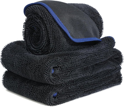 洗車タオル｜超吸水マイクロファイバー 厚手ツイストパイル｜速乾・傷防止・柔らか素材｜Sun&Stars