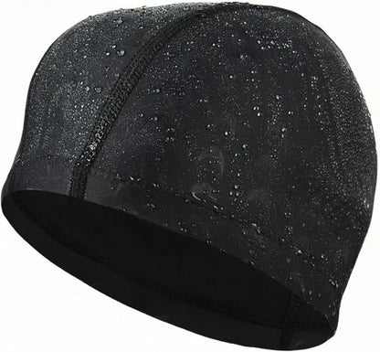 男女兼用スイムキャップ｜フリーサイズ・ゆったり設計・防水＆速乾｜長髪対応 水泳キャップ（大人・学生向け／競泳・温泉・プール・海水浴用）